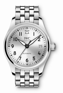 IWC Pilot's Watch 36 Silver / Bracelet (IW3240-06) Watch