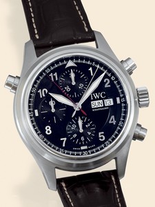 IWC Pilot's Watch Doppelhronograph Spitfire English Strap (IW3713-029) Watch IWC Pilot's Watch Doppelhronograph Spitfire English Strap (IW3713-029) Watch