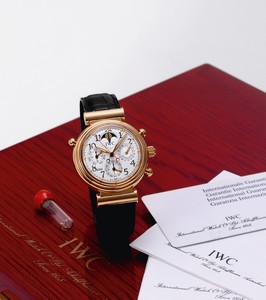 IWC Da Vinci Perpetual Rattrapante Red Gold Italian (IW3754-02) Watch