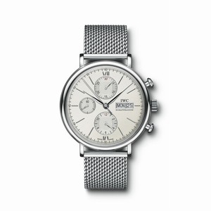 IWC Portofino Chronograph Silver / Milanese (IW3910-09) Watch IWC Portofino Chronograph Silver / Milanese (IW3910-09) Watch