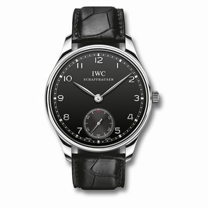 IWC Portuguese Hand-Wound Black (IW5454-07) Watch