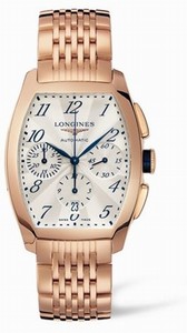 Longines Evidenza Chronograph Pink Gold Bracelet (L2.643.8.73.6) Watch