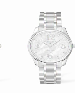 Longines Master Collection Date 36 Stainless Steel MOP (L2.518.4.88.6)