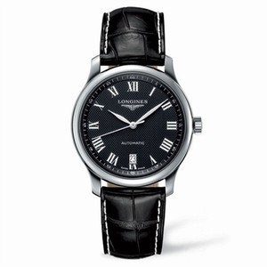 Longines Master Collection Date 38.5 Stainless Steel Black (L2.628.4.51.7) Watch