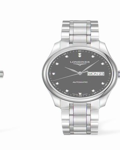 Longines Master Collection Day Date Two Tone Black (L2.755.5.57.7) Watch Longines Master Collection Day Date Two Tone Black (L2.755.5.57.7) Watch