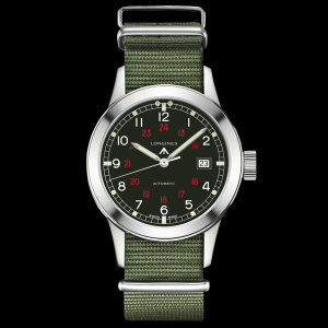 Longines Heritage Military COSD Black (&nbsp;L2.832.4.53.5) Watch