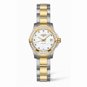Longines Hydroconquest Quartz 25 Two Tone Diamond (L3.147.3.97.7) Watch