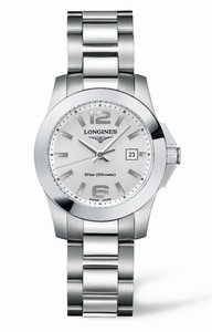 Longines Conquest 29.5 Quartz Stainless Steel (L3.277.4.76.6) Watch