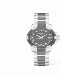 Longines Conquest Automatic 29.5 Ceramic Diamond (L3.299.0.57.7) Watch Longines Conquest Automatic 29.5 Ceramic Diamond (L3.299.0.57.7) Watch