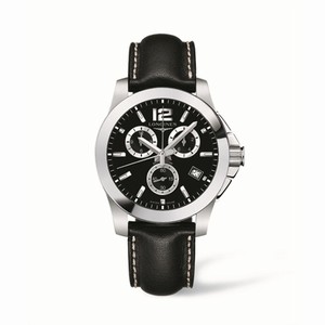 Longines Conquest Chronograph Quartz (L3.660.4.56.3) Watch Longines Conquest Chronograph Quartz (L3.660.4.56.3) Watch