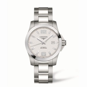 Longines Conquest 39 Automatic Silver (L3.676.4.76.6) Watch