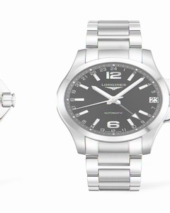Longines Conquest 41 Automatic GMT (L3.687.4.56.6) Watch Longines Conquest 41 Automatic GMT (L3.687.4.56.6) Watch