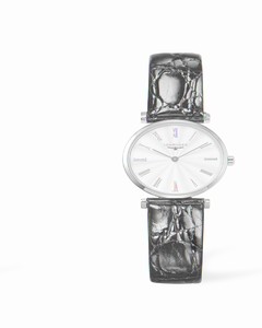 Longines La Grande Classique Quartz 24 Roman Leather Guilloche (L4.209.4.71.2) Watch Longines La Grande Classique Quartz 24 Roman Leather Guilloche (L4.209.4.71.2) Watch