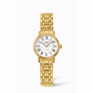 Longines Presence 25.5 Automatic Yellow Roman Bracelet (L4.221.2.11.8) Watch