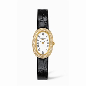 Longines Prestige Gold Oval 20.4 (L4.225.7.11.2) Watch