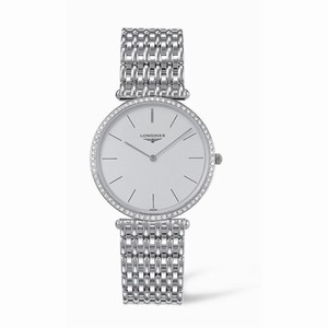 Longines La Grande Classique 33 Quartz White Gold Diamond (L4.691.7.72.6)