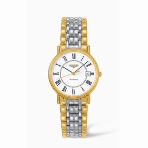 Longines Presence 34.5 Automatic Yellow Roman Bracelet Two Tone (L4.721.2.11.7) Watch