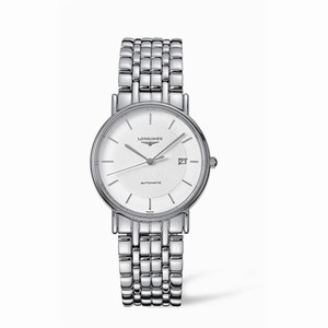 Longines Presence 34.5 Automatic Stainless Steel Stick Bracelet (L4.721.4.18.6) Watch