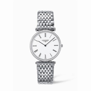 Longines La Grande Classique 33 Quartz Diamond Bezel Roman (L4.741.0.11.6)