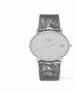 Longines Presence 33.5 Quartz Gold Crocodile (L4.743.6.32.0) Watch Longines Presence 33.5 Quartz Gold Crocodile (L4.743.6.32.0) Watch
