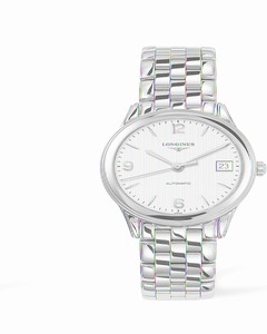 Longines Flagship 35.6 Automatic Stainless Steel Cream (L4.774.4.76.6) Watch