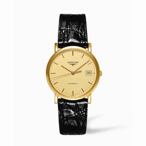 Longines Presence 34.5 Automatic Gold (L4.778.6.32.2) Watch