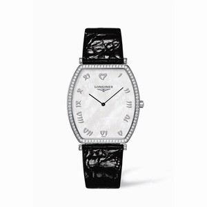 Longines La Grande Classique Tonneau 35 Diamond (L4.789.0.09.4) Watch