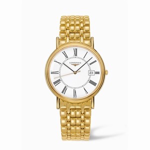 Longines Presence 38.5 Quartz Yellow Roman Bracelet (L4.790.2.11.8) Watch