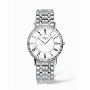 Longines Presence 38.5 Quartz Stainless Steel Roman Bracelet (L4.790.4.11.6) Watch