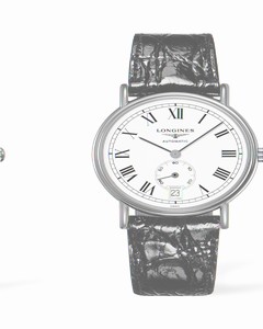 Longines Presence 38.5 Automatic Small Seconds Yellow (L4.805.2.11.2) Watch