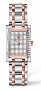 Longines DolceVita 20 Quartz Two Tone Pink Diamond (L5.155.5.00.7) Watch Longines DolceVita 20 Quartz Two Tone Pink Diamond (L5.155.5.00.7) Watch