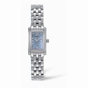 Longines DolceVita 16 Quartz Stainless Steel Blue MOP (L5.158.4.83.6) Watch