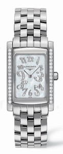 Longines DolceVita 22 Quartz Stainless Steel Diamond MOP (L5.502.0.97.6) Watch