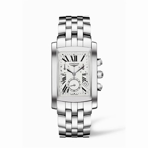 Longines DolceVita 28 Quartz Chronograph Stainless Steel Roman (L5.656.4.71.6) Watch