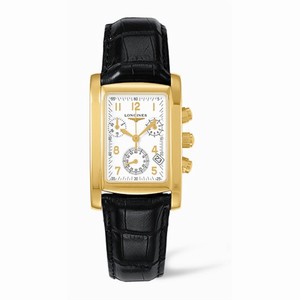 Longines DolceVita 28 Quartz Chronograph Gold (L5.656.6.13.3) Watch