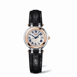 Longines PrimaLuna Quartz 26.5 Two Tone Pink Leather (L8.110.5.78.2)