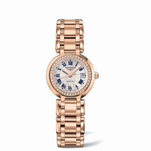 Longines PrimaLuna Automatic 26.5 Pink Gold Diamond (L8.111.9.78.6) Watch