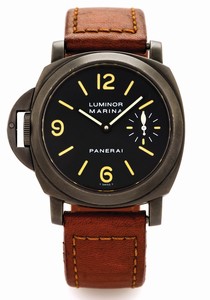 Panerai Luminor Marina Left Handed PVD (PAM00026) Watch Panerai Luminor Marina Left Handed PVD (PAM00026) Watch