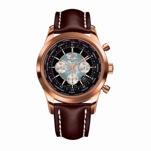 Breitling Transocean Chronograph Unitime Red Gold / Black / Brown Calf (RB0510U4.BB63.443X.R20BA.1) Watch