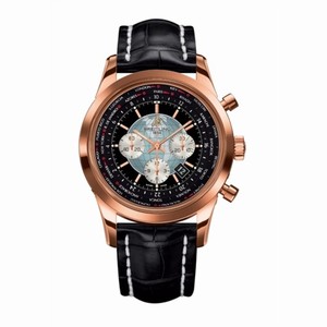 Breitling Transocean Chronograph Unitime Red Gold / Black / Alligator (RB0510U4.BB63.760P.R20BA.1) Watch Breitling Transocean Chronograph Unitime Red Gold / Black / Alligator (RB0510U4.BB63.760P.R20BA.1) Watch