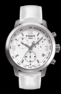 Tissot PRC 200 Quartz Chronograph White Leather (T0554171601700) Watch Tissot PRC 200 Quartz Chronograph White Leather (T0554171601700) Watch