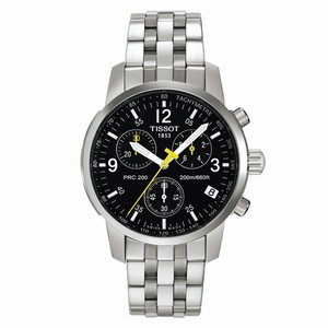 Tissot PRC 200 Quartz Chronograph Yellow Hand Bracelet (T17158652) Watch