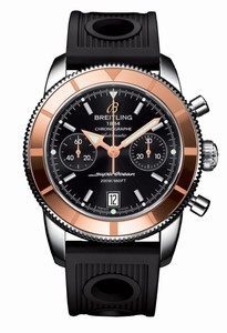 Breitling Superocean Heritage Chronograph 44 Red Gold / Black / Rubber (U2337012.BB81.200S) Watch Breitling Superocean Heritage Chronograph 44 Red Gold / Black / Rubber (U2337012.BB81.200S) Watch
